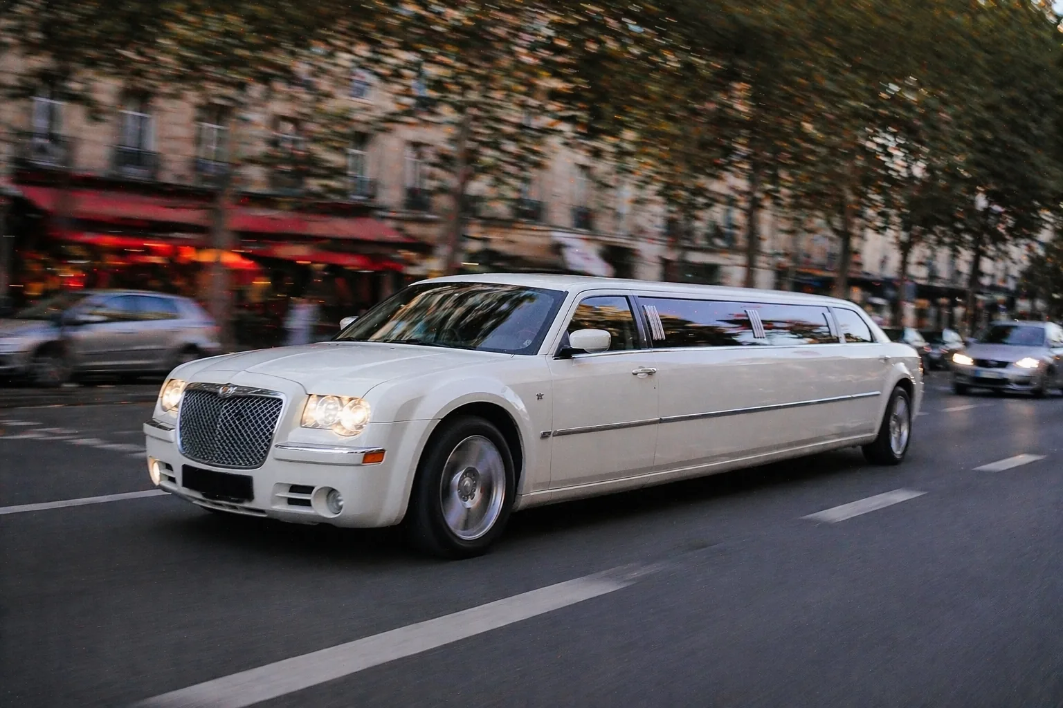Limousine Chrysler 300C Paris — anniversaires et soirées VIP